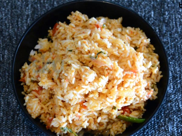 Tomato rice recipe