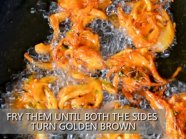 onion pakora recipe