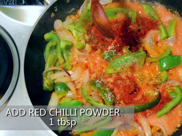 paneer capsicum sabzi recipe