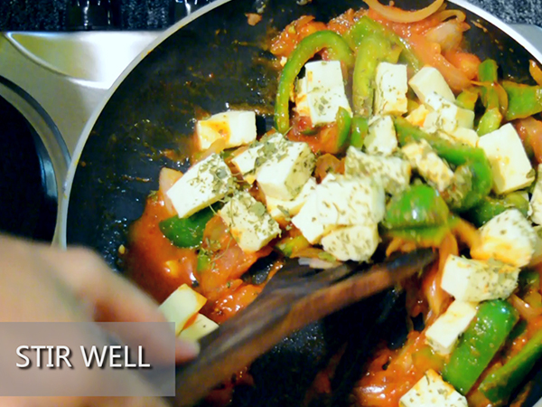 paneer capsicum sabzi recipe