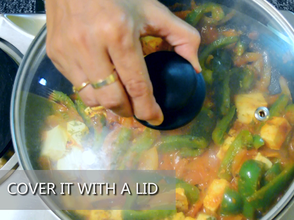 paneer capsicum sabzi recipe