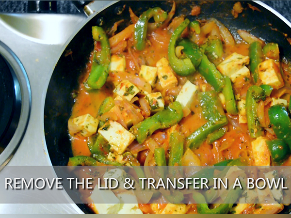 paneer capsicum sabzi recipe