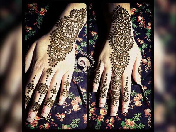 Indo-Arabic Mehendi Designs