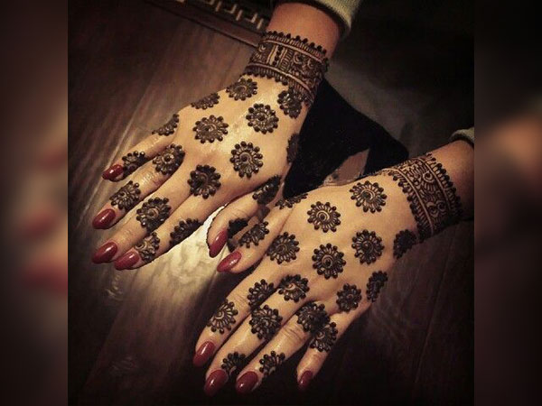 Floral Mehendi Designs