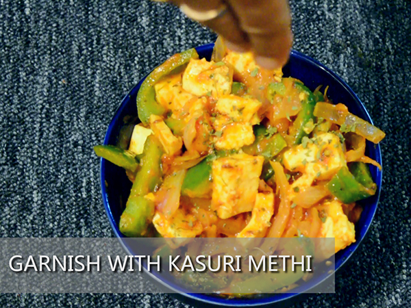 paneer capsicum sabzi recipe