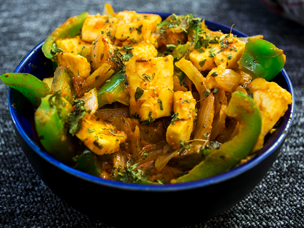 paneer capsicum sabzi recipe
