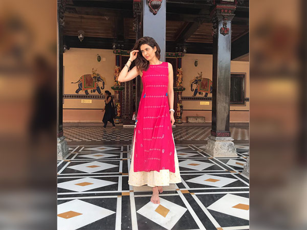 karishma tanna at a wedding