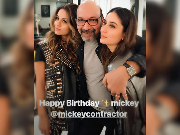 kareena kapoor at mickey contractor's birthday