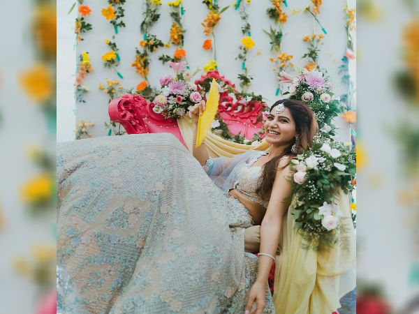 samantha ruth prabhu mehendi look samantha ruth prabhu mehendi look