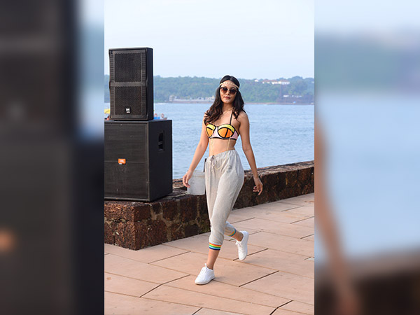 nidhhi agerwal at india beach fashion week nidhhi agerwal at india beach fashion week