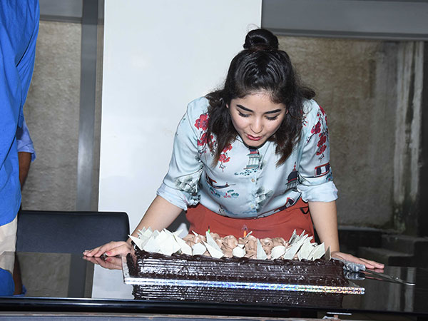 zaira wasim birthday celebration