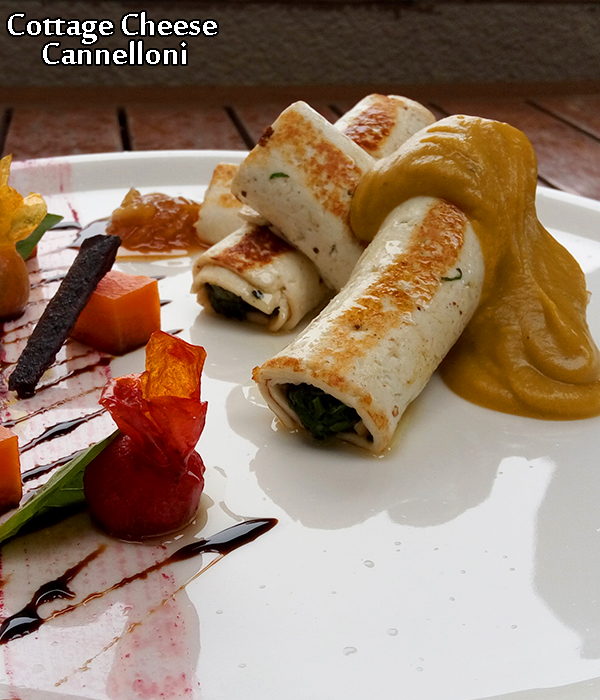 cottage cheese cannelloni recipe