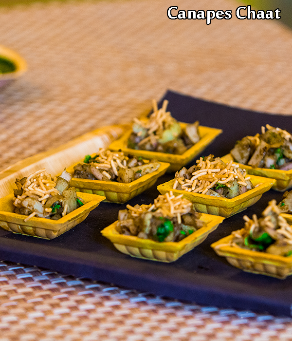 canapes chaat recipe
