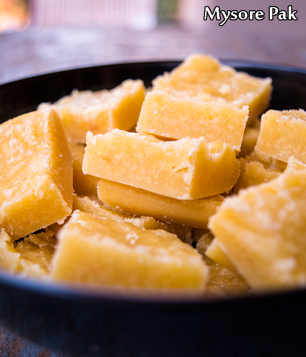 mysore pak recipe