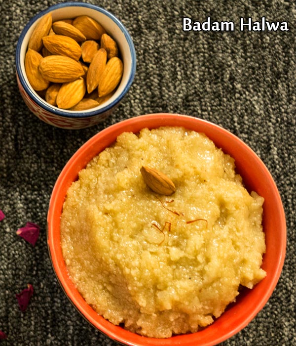 badam halwa recipe