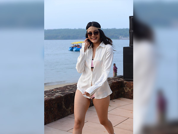 nidhhi agerwal at india beach fashion week nidhhi agerwal at india beach fashion week