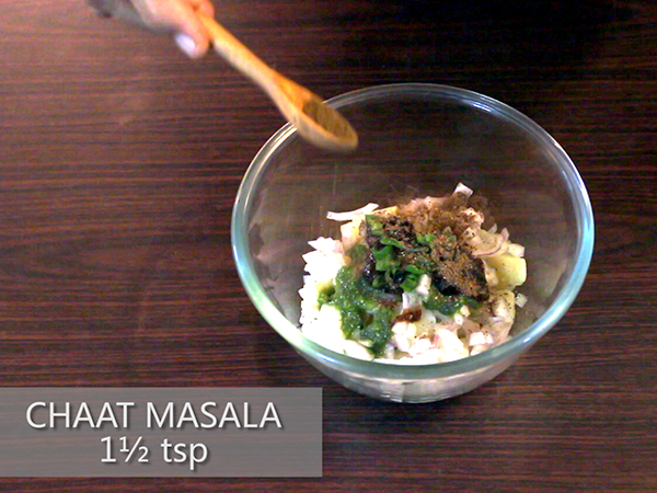 canapes chaat recipe