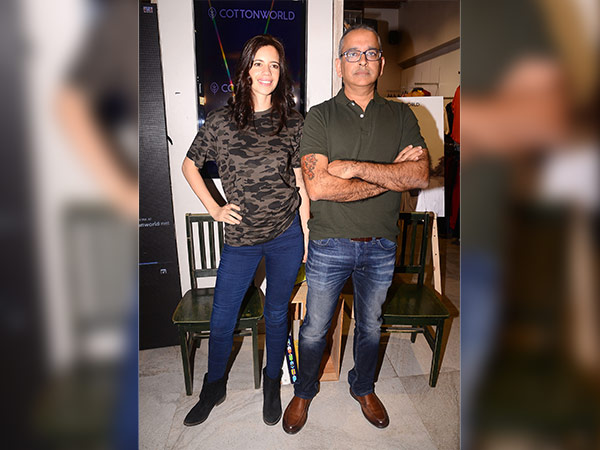 kalki koechlin at cottonworld store kalki koechlin at cottonworld store