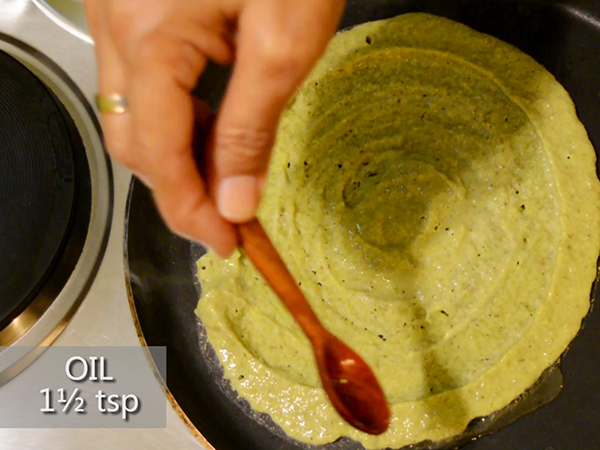 green peas and moong dal chilla recipe