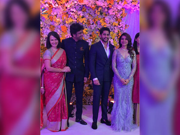 naga chaitanya samantha reception