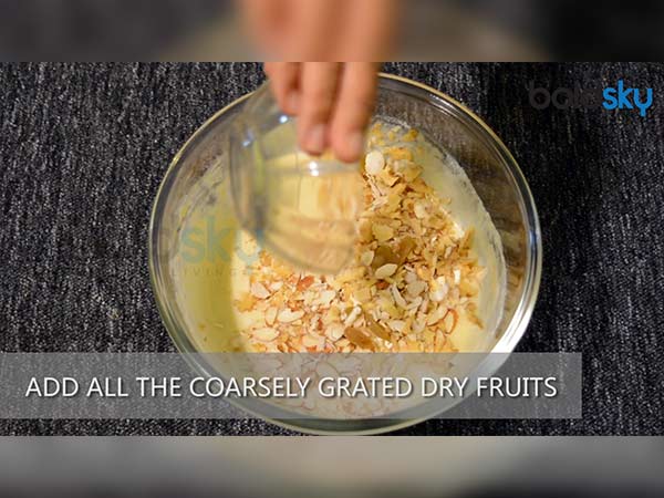 Eggless Dry Fruit Cake recipe