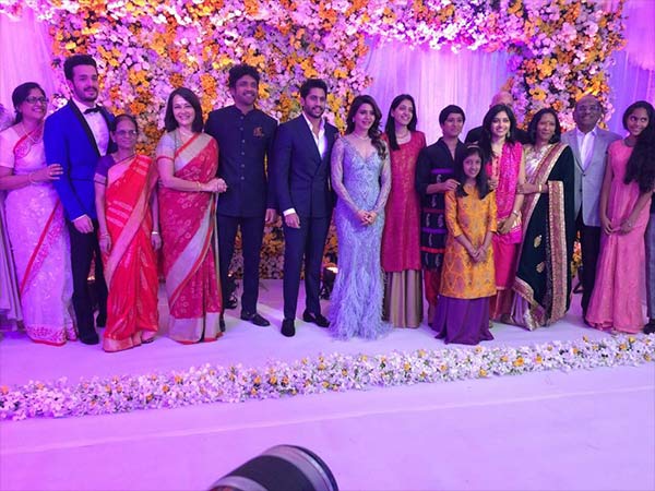 naga chaitanya samantha reception