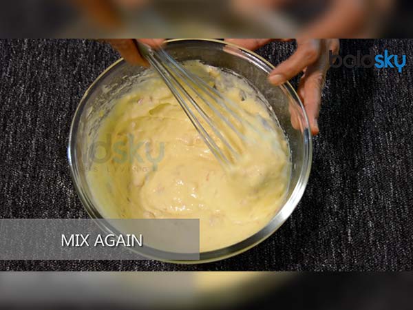 Eggless Dry Fruit Cake recipe