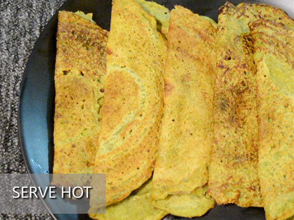 green peas and moong dal chilla recipe