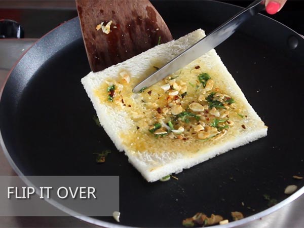 tawa garlic bread recipe