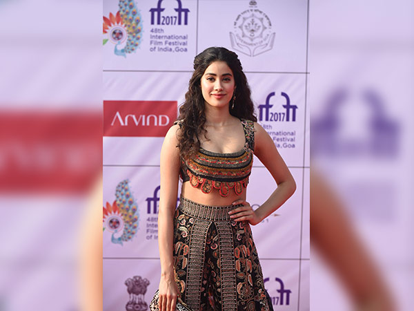 jahnvi kapoor at iffi goa film festival