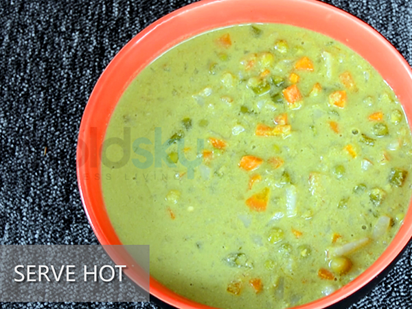 vegetable sagu recipe