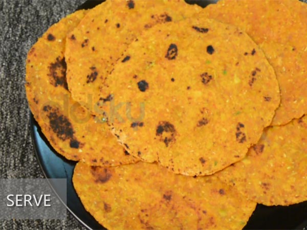cabbage paratha recipe