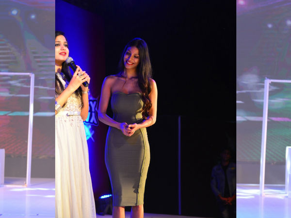 nicole faria at topsy turvy inauguration