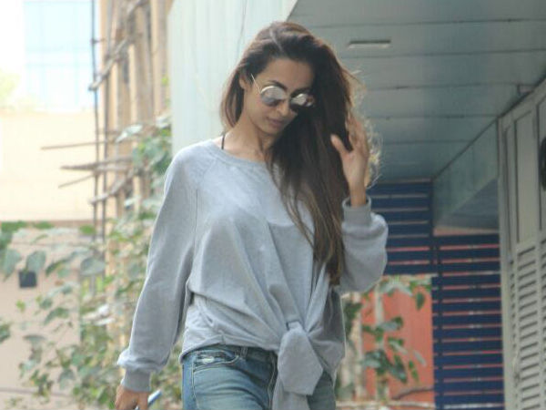 malaika arora spotted wearing casuals malaika arora spotted wearing casuals