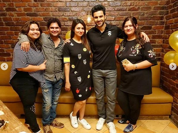divyanka tripathi at husband vivek dahiya's birthday