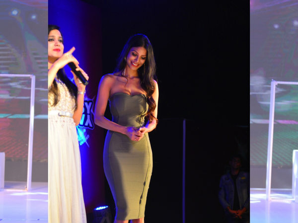 nicole faria at topsy turvy inauguration