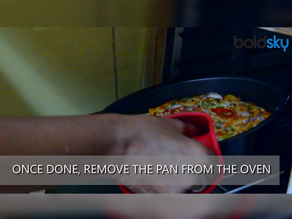 Cheese Onion Bell Pepper Pizza Recipe