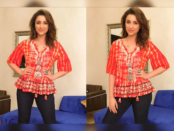 parineeti chopra new look for sandip aur pinki farhar