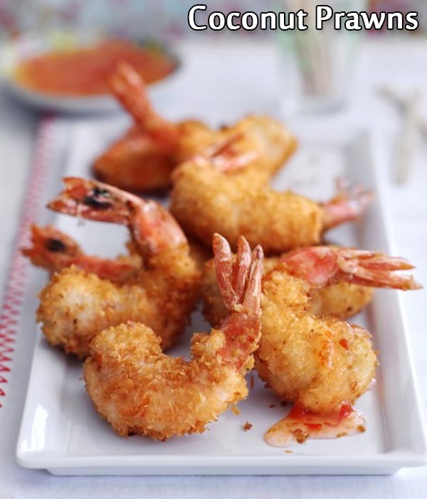coconut prawns recipe
