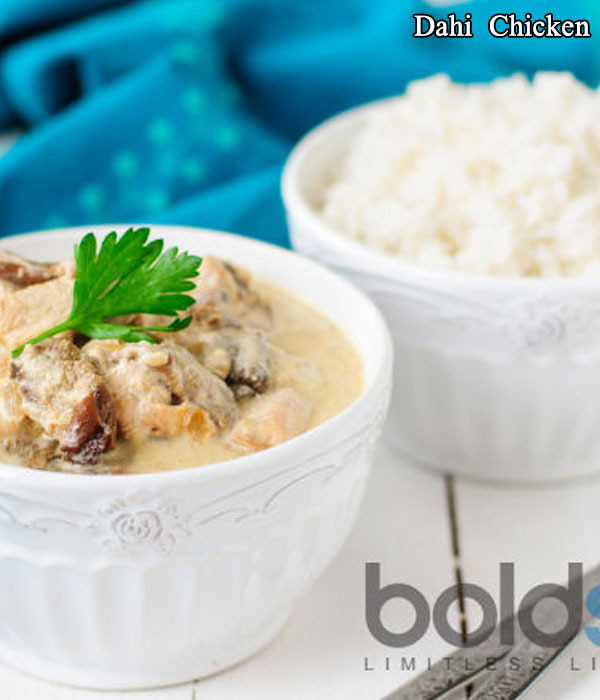 Delectable Low Fat Dahi Chicken Recipe