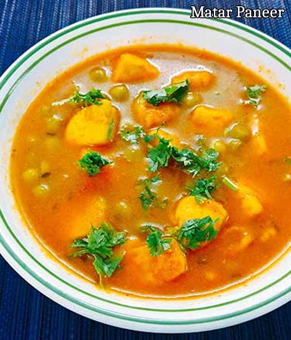easy matar paneer recipe