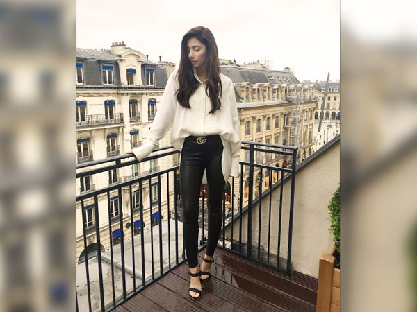 mahira khan styles for loreal shoot