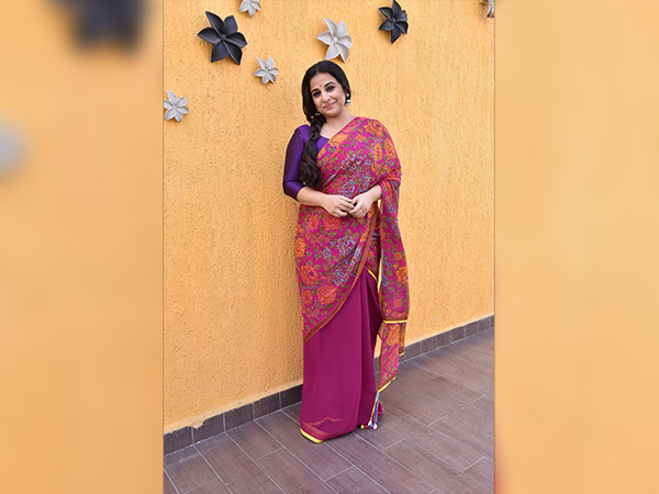 vidya balan look at tumhari sulu success party