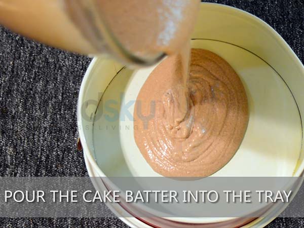 How to make eggless chocolate cake