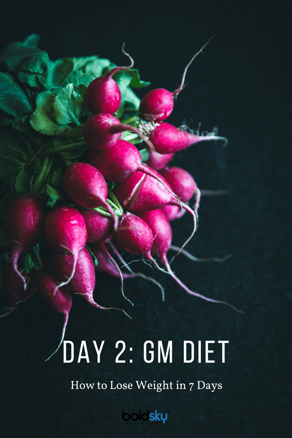 gm diet lose 7kgs in 7 days