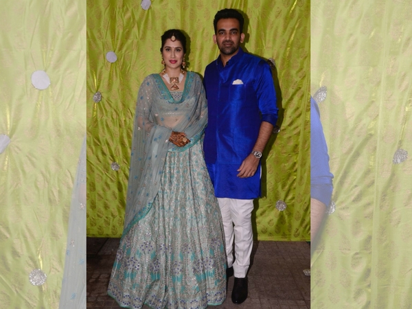 sagarika ghatge zaheer khan mehendi