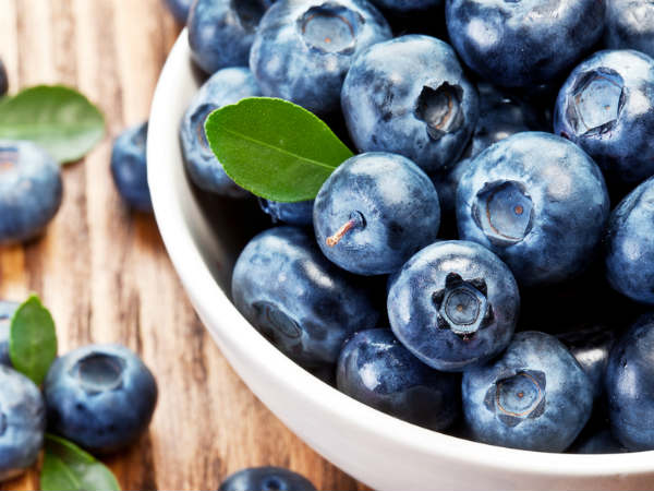5. Blueberries 