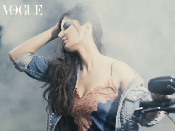 tiger zinda hair vogue shoot,