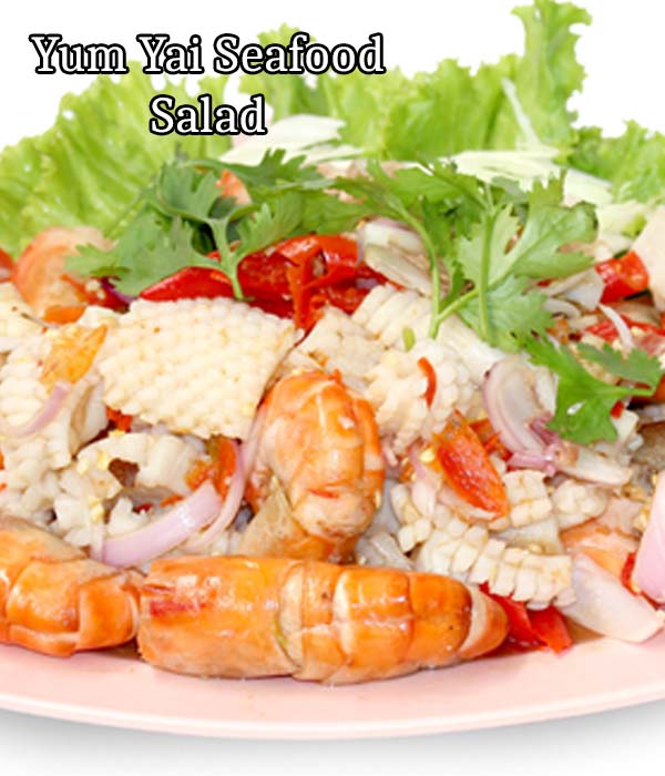 Yum Yai seafood salad recipe