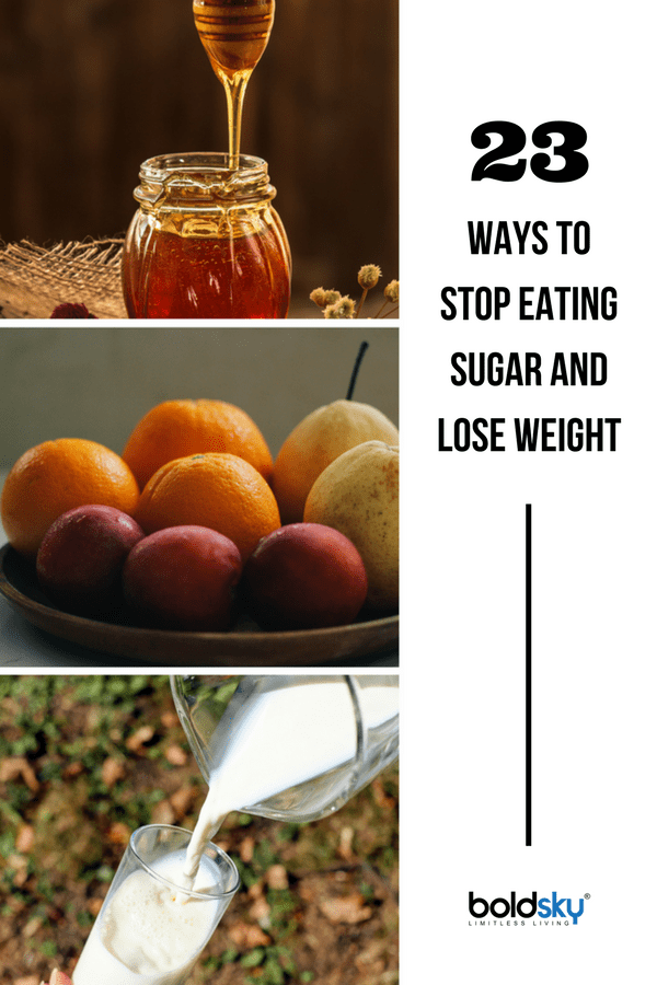 how to stop eating sugar and lose weight